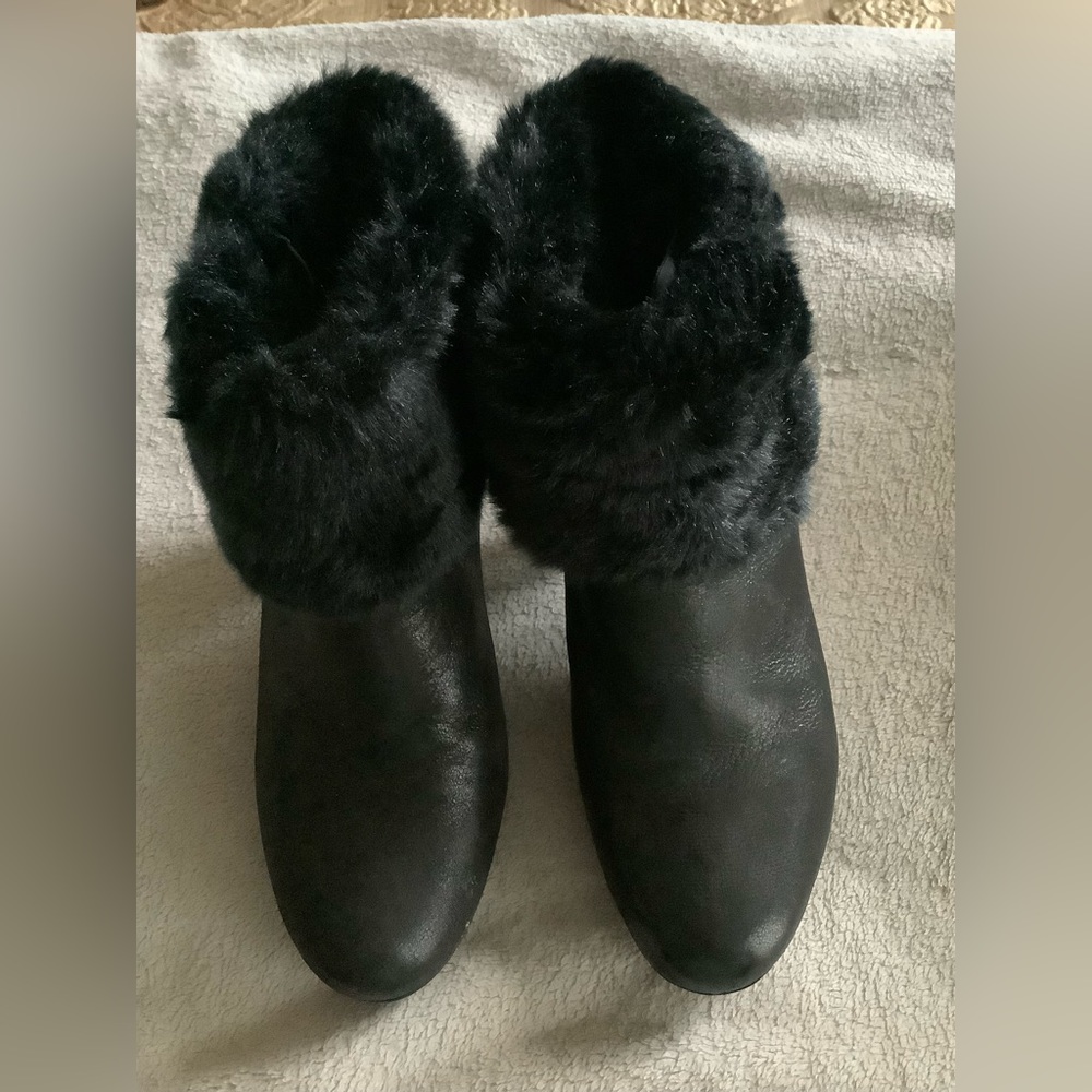 Geox Respira Ladies Fur Lined Boots